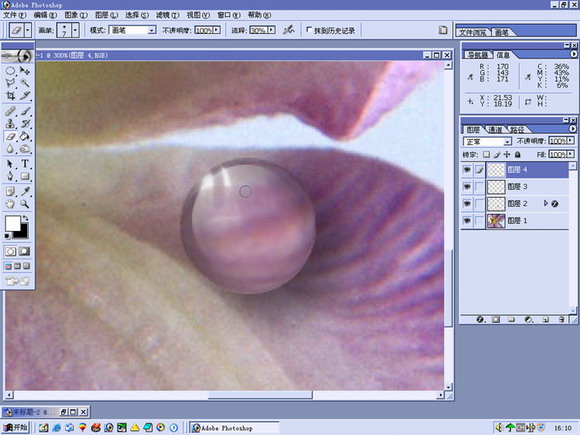 PHOTOSHOP花露